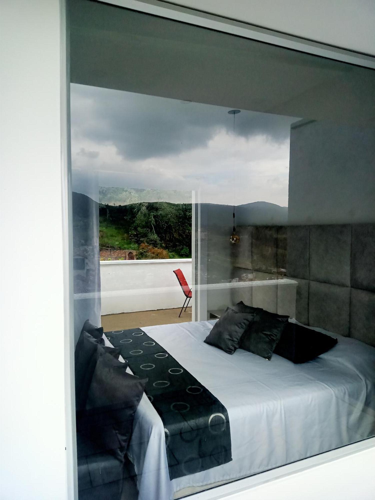 Penthouse Mirador Samsara Bed & Breakfast La Calera Bagian luar foto