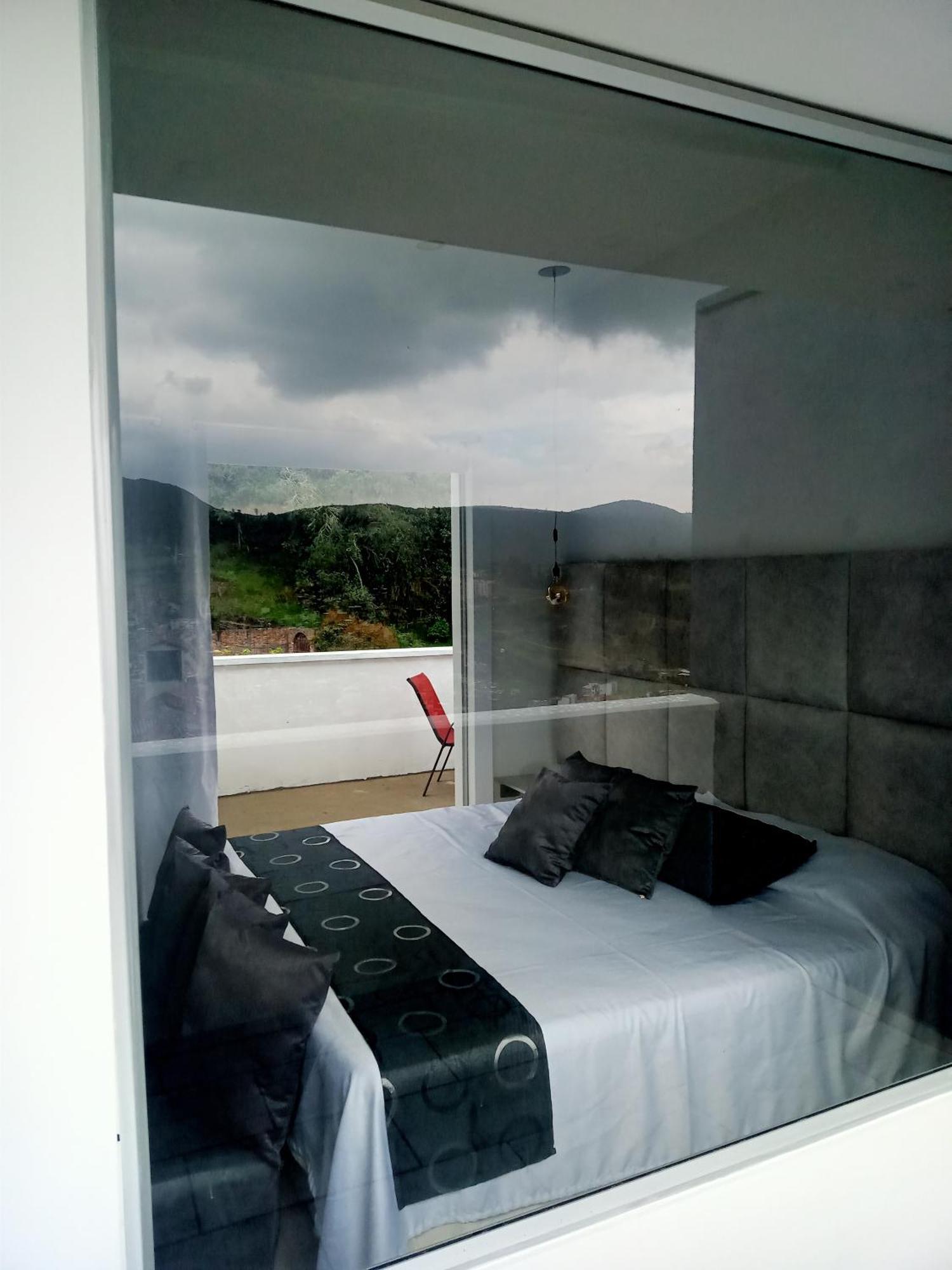 Penthouse Mirador Samsara Bed & Breakfast La Calera Bagian luar foto