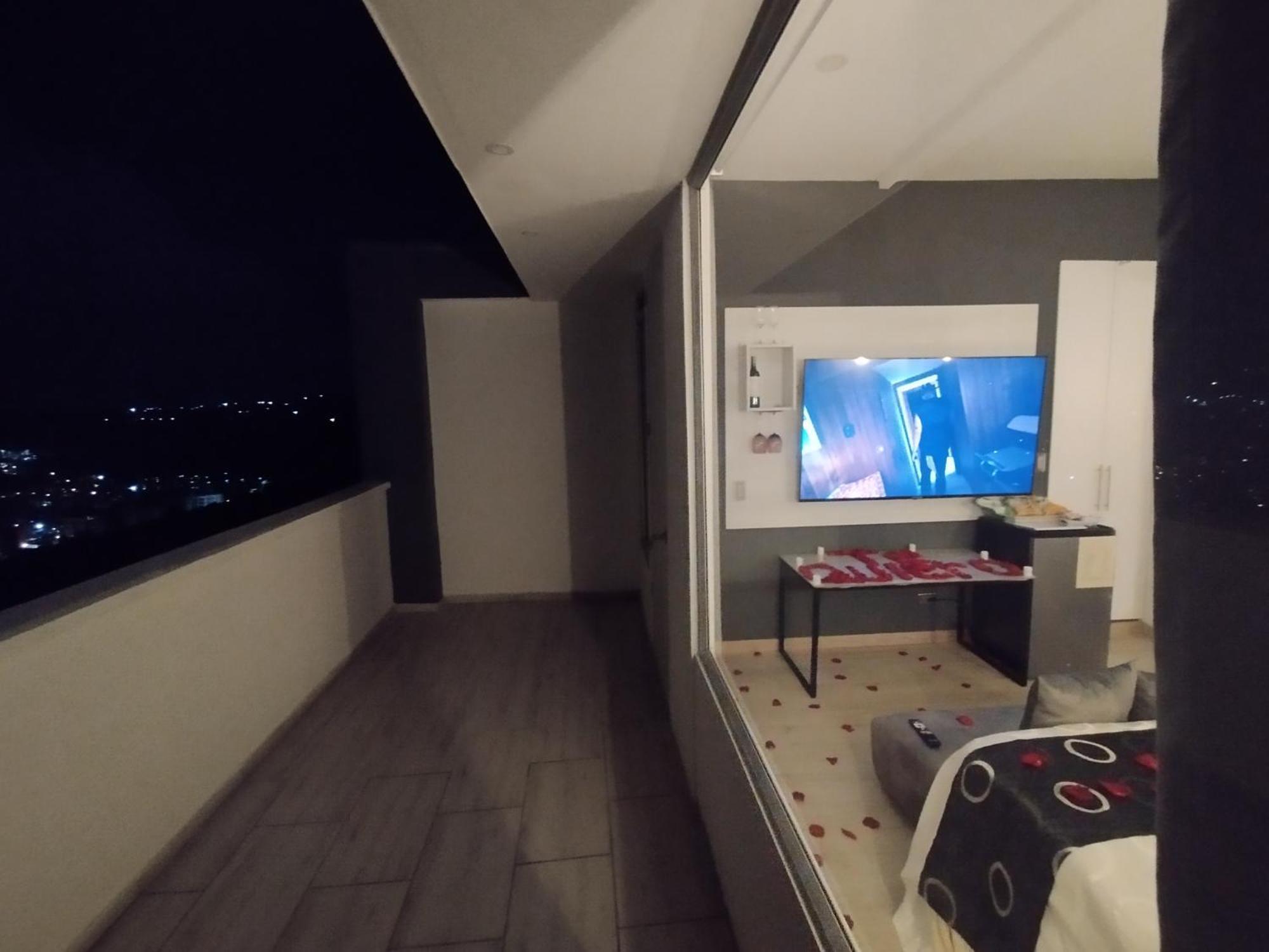 Penthouse Mirador Samsara Bed & Breakfast La Calera Bagian luar foto