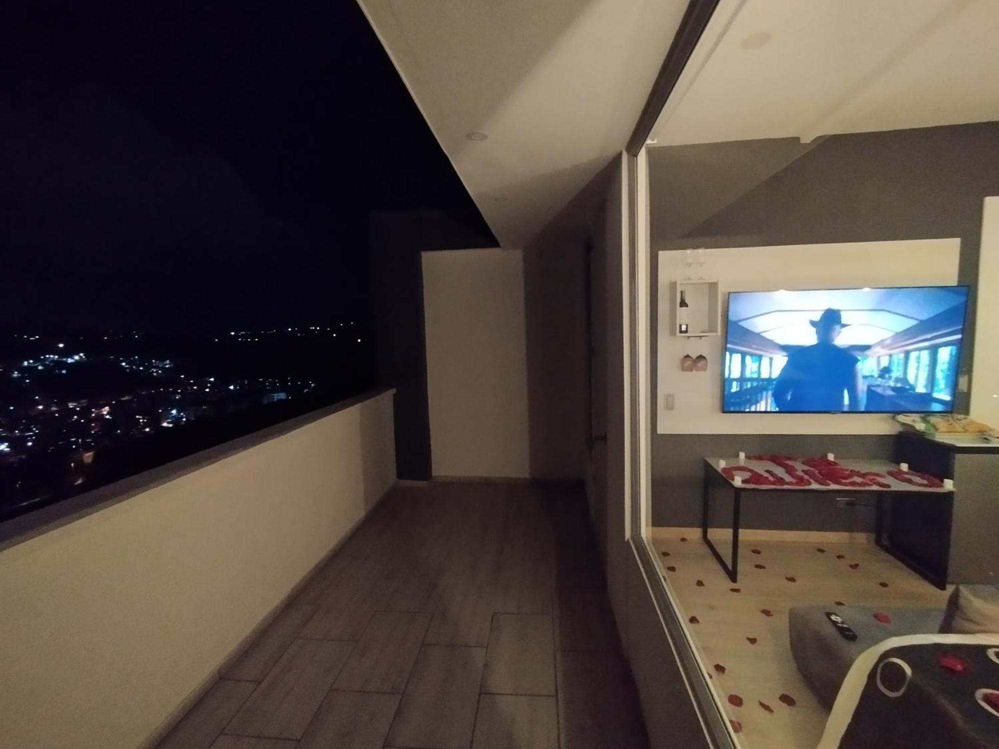 Penthouse Mirador Samsara Bed & Breakfast La Calera Bagian luar foto